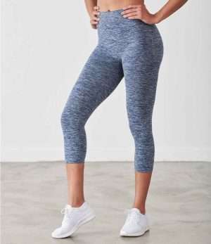 Tombo Ladies Seamless Cropped Leggings